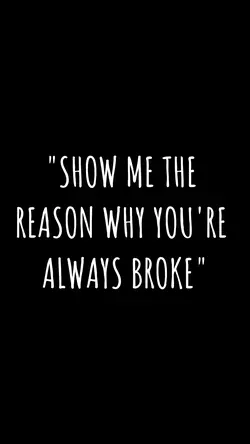 Why I'm always broke
