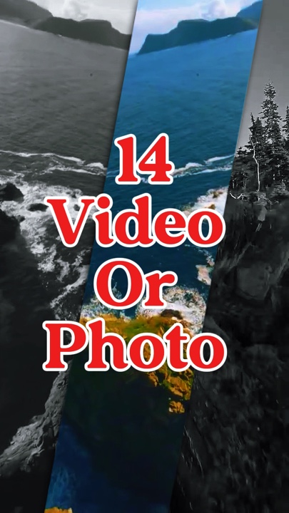 14 video or photo 