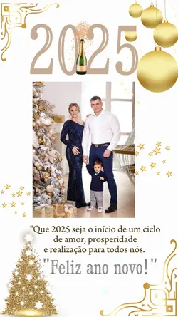 Cartão de Ano Novo