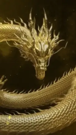 Flying Golden Dragon