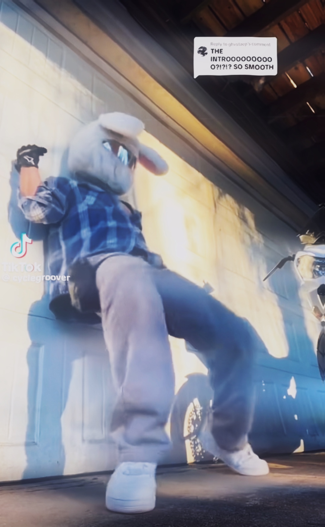 Biker-Wandtanz
