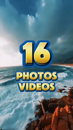 16 photos or videos 