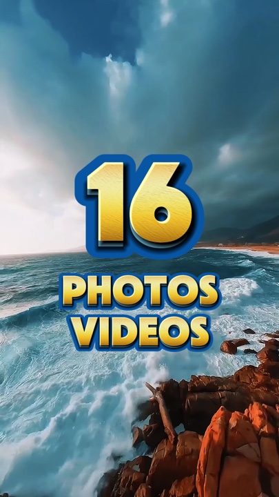 16 Fotos oder Videos 