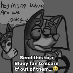 Scary Bluey