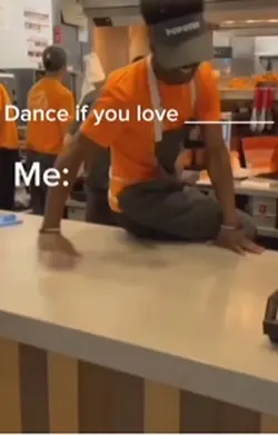 dancing man