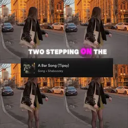 a bar song (tipsy)