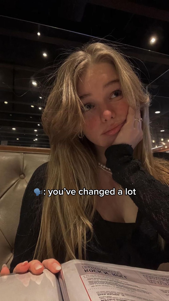 a lot changed me 💋