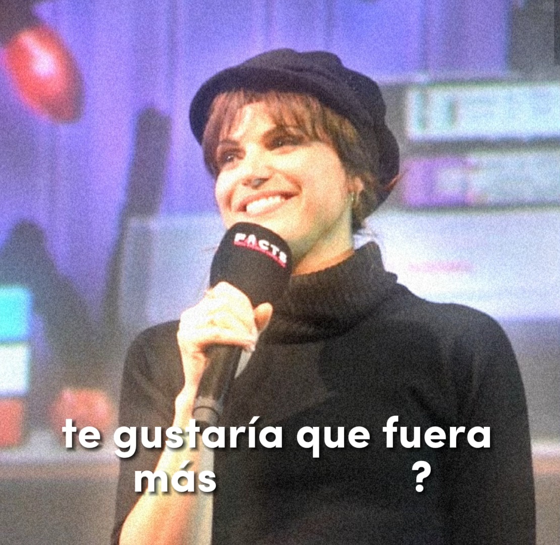 le conté a mi mamá.