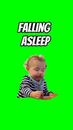 Falling asleep 