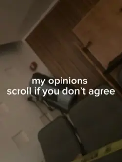 my opinions 