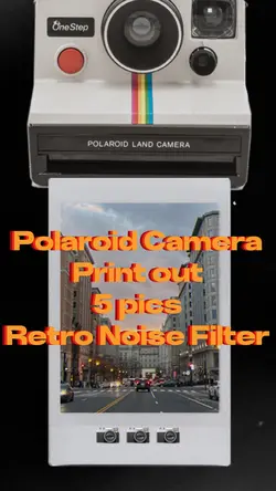 Polaroid camera 📷 