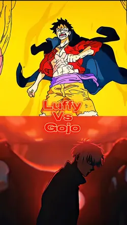 Gojo vs luffy