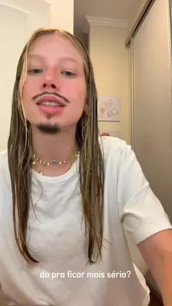 da pra ficar séria?