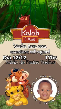 Convite Rei Leal 👑