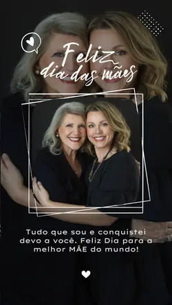 Feliz dia das Mães 