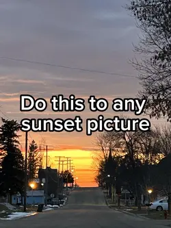 Sunset template