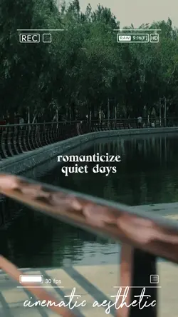 romanticize quiet 🤍