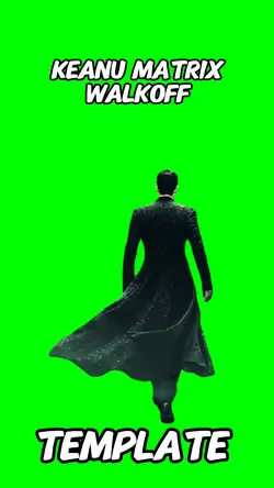 Keanu Matrix Walkoff