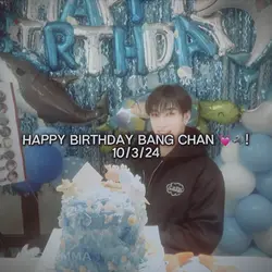 Hppy bday Bang Chan💕