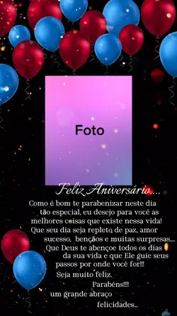 feliz Aniversário