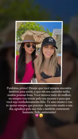 Aniversário prima 