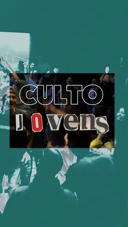 Chamada culto jovens