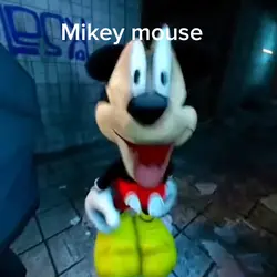 I found Mikey mouse