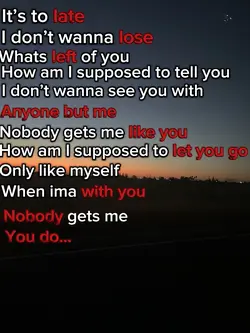Nobody gets me