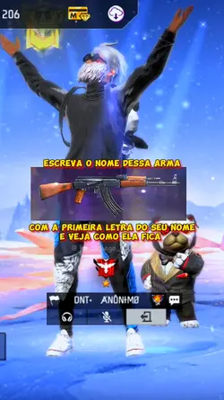 O NOME DESSA ARMA 