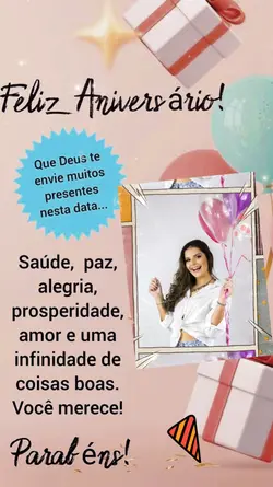 Feliz aniversário 