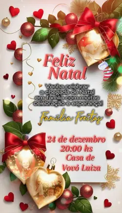 Convite natalino 