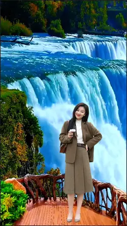 Waterfall view