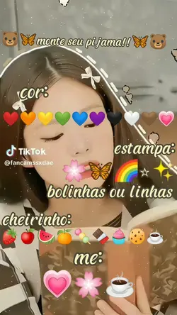 monte seu pijama! <3