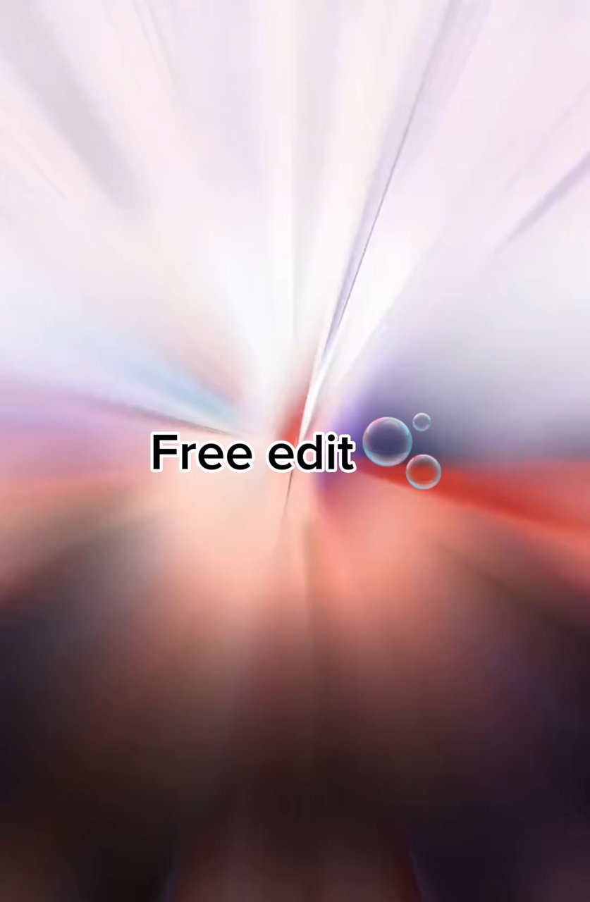 Free edit for yall