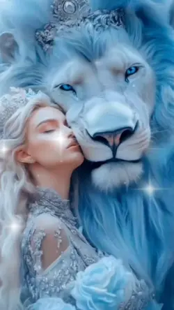Lion & Woman 