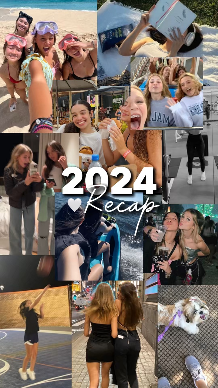 RECAP 2024 🤍✨