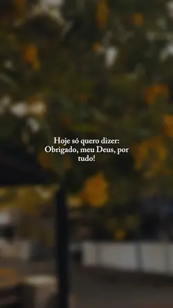 Obrigado Deus