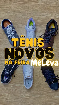 Expositor de tênis.