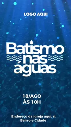 Batismo nas águas 
