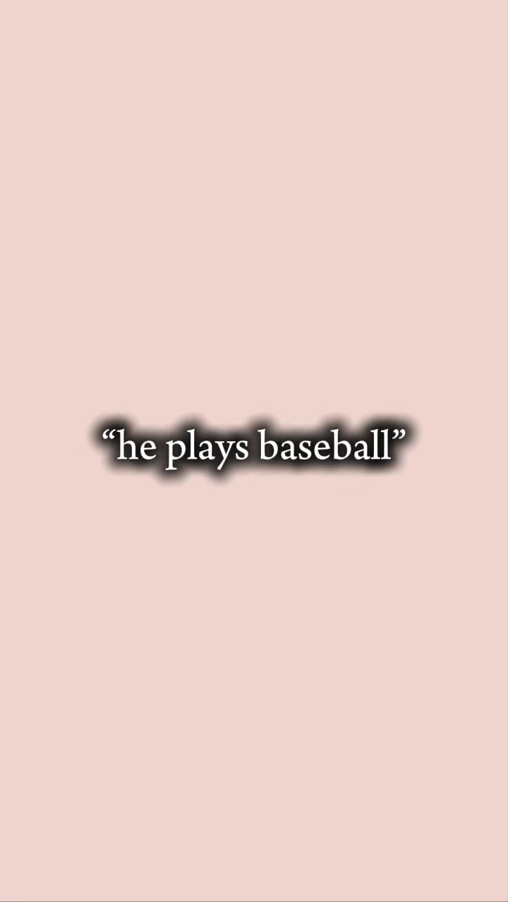 Meninos de beisebol 😍
