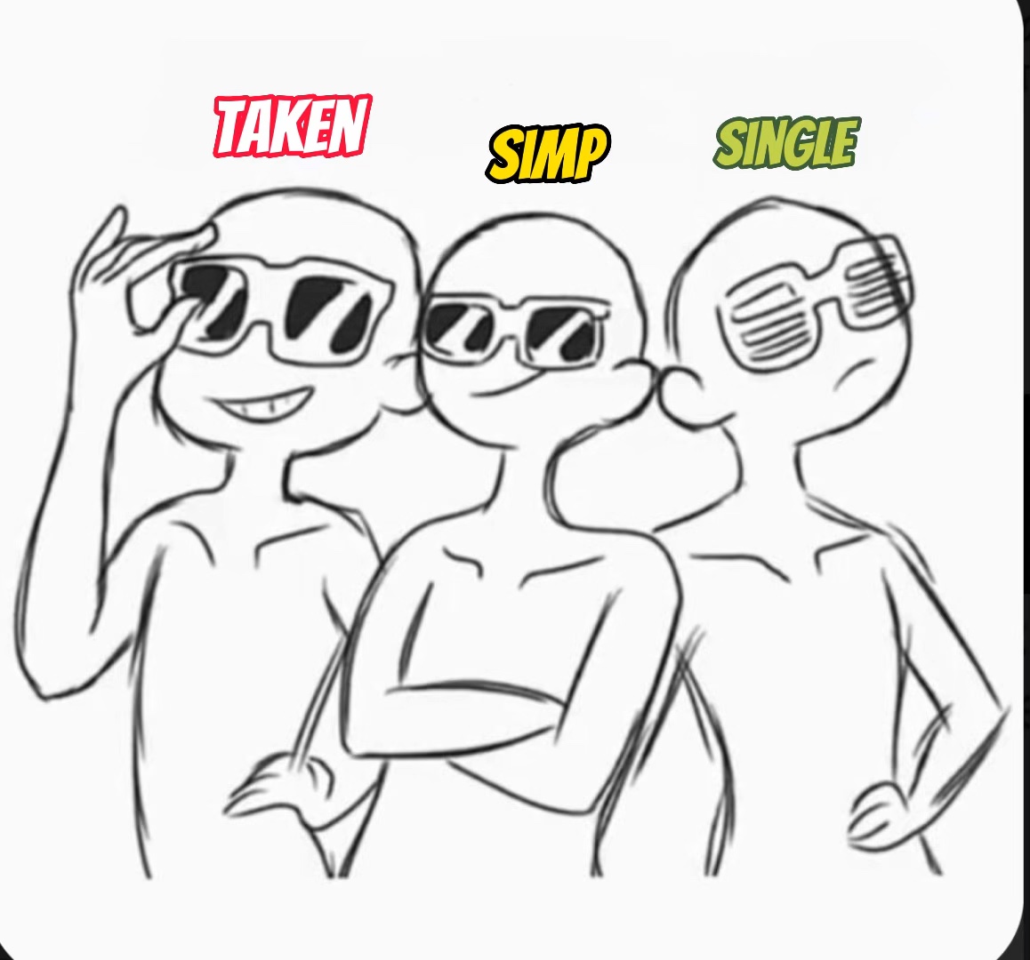 Trío de 3 amigos