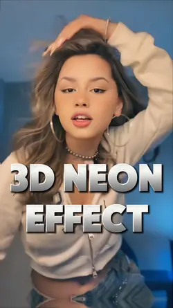 3D Neon Effect