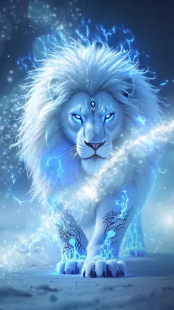 Blue lion