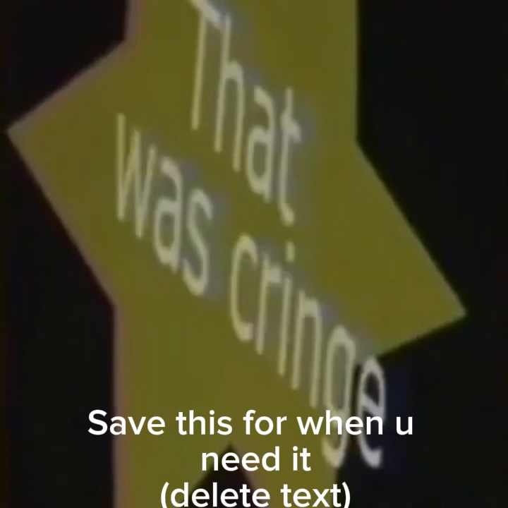 That Was Cringe Meme