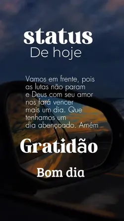 status de hoje