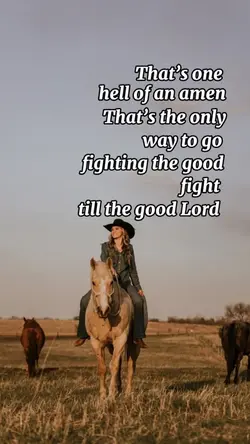 Hell of an amen 