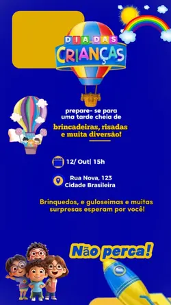 Convite / crianças 