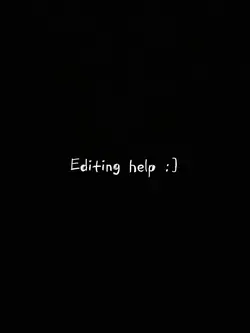 Editing help! <3