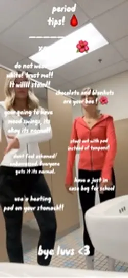 period tips