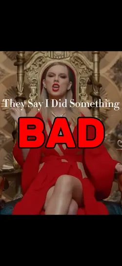 they🗣️I did smth bad